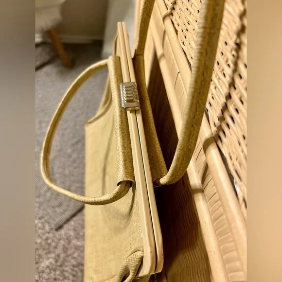 Vintage 60s Beige Doctor Bag [RARE] - Picture 7 of 14